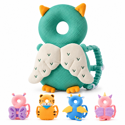 Mochila protectora de cabeza para bebé